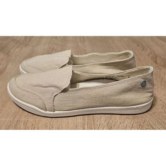 Vionic Beach Manzanita Womens Size 6 Cream Color Flats Loafers Slip On - Picture 1 of 6